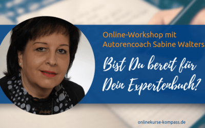 Expertenbuch Online-Workshop mit Sabine Walters