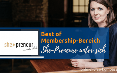 So ist das bei den „Shes“ – der she-preneur insider club